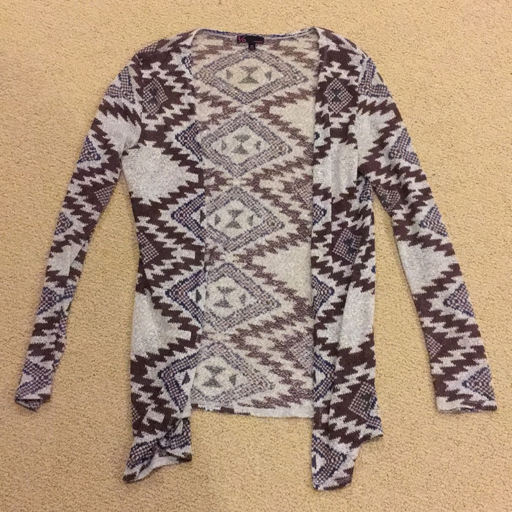 Aztec Knit Cardigan